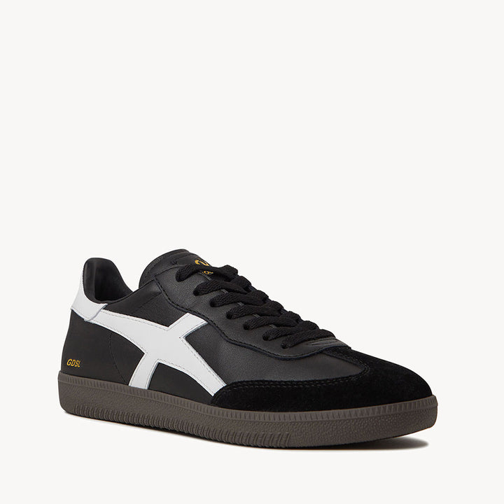 Goodsole Crossroads Black Soft Leather / White Leather | Merchants Homewares