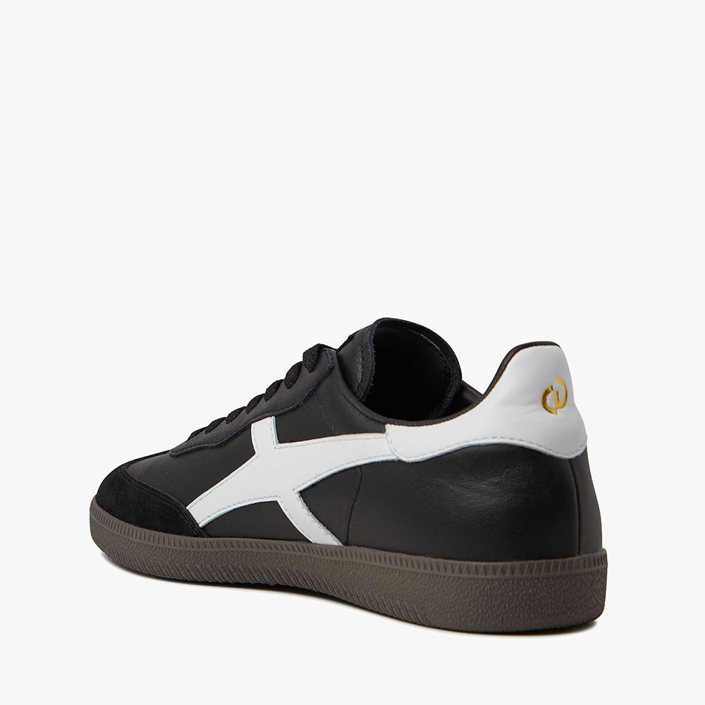 Goodsole Crossroads Black Soft Leather / White Leather | Merchants Homewares