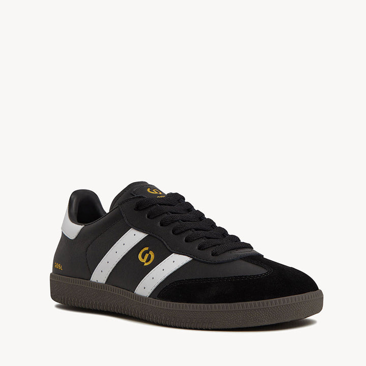 Goodsole Parallel Black Art Soft Leather / White Leather | Merchants Homewares