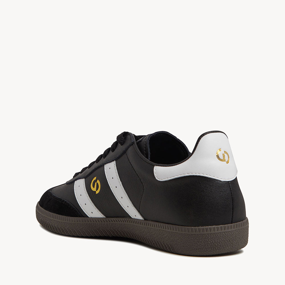 Goodsole Parallel Black Art Soft Leather / White Leather | Merchants Homewares