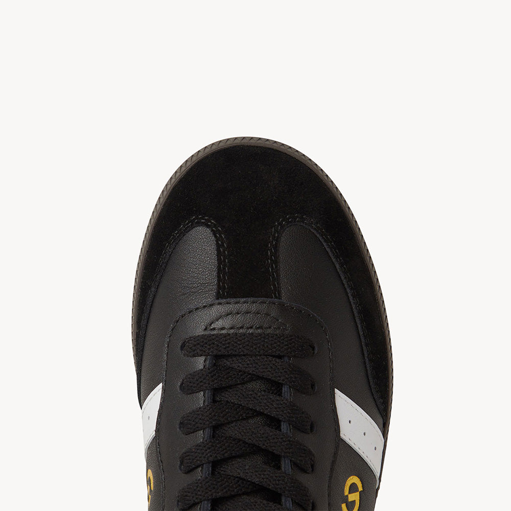 Goodsole Parallel Black Art Soft Leather / White Leather | Merchants Homewares