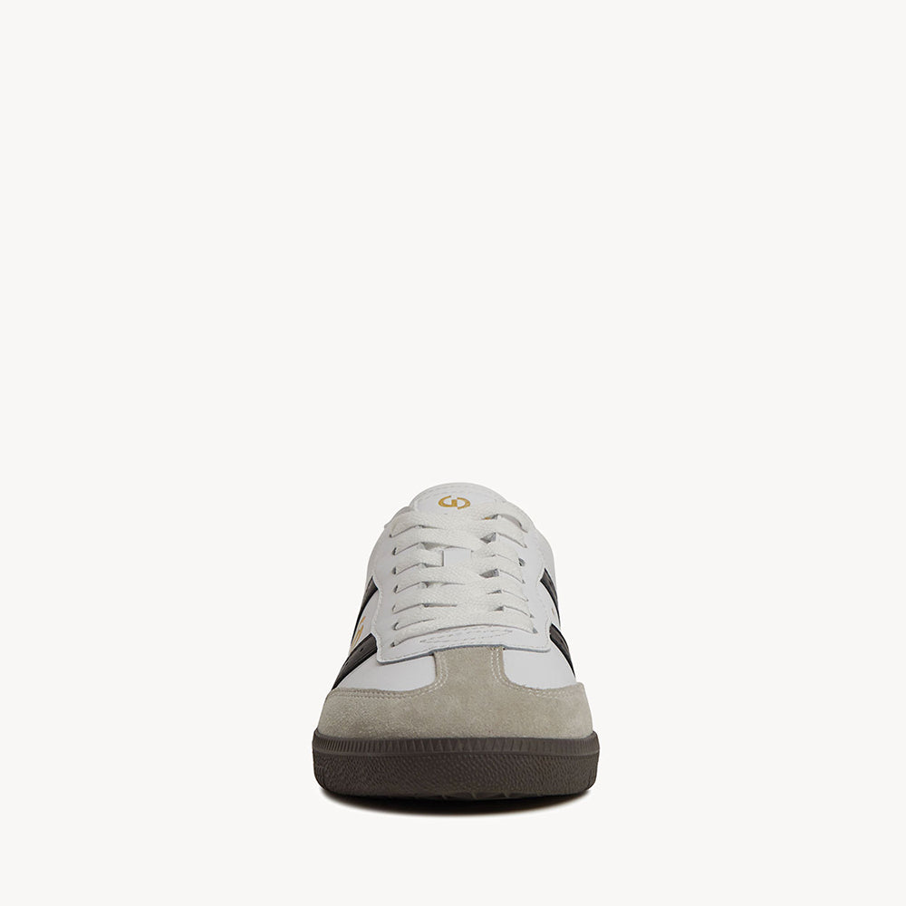 Goodsole Parallel White Art Soft Leather / Black Leather | Merchants Homewares