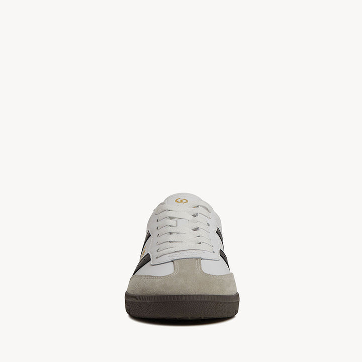 Goodsole Parallel White Art Soft Leather / Black Leather | Merchants Homewares