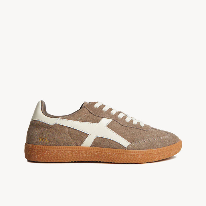 Goodsole Crossroads Walnut Suede / Ivory | Merchants Homewares