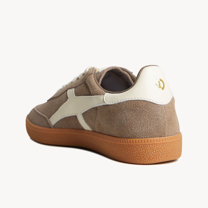 Goodsole Crossroads Walnut Suede / Ivory | Merchants Homewares