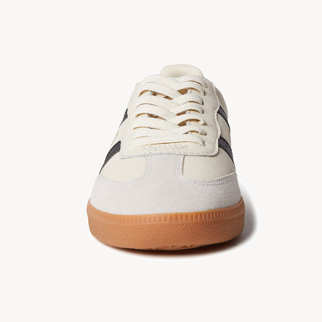 Goodsole Parallel Ivory / Black Suede | Merchants Homewares