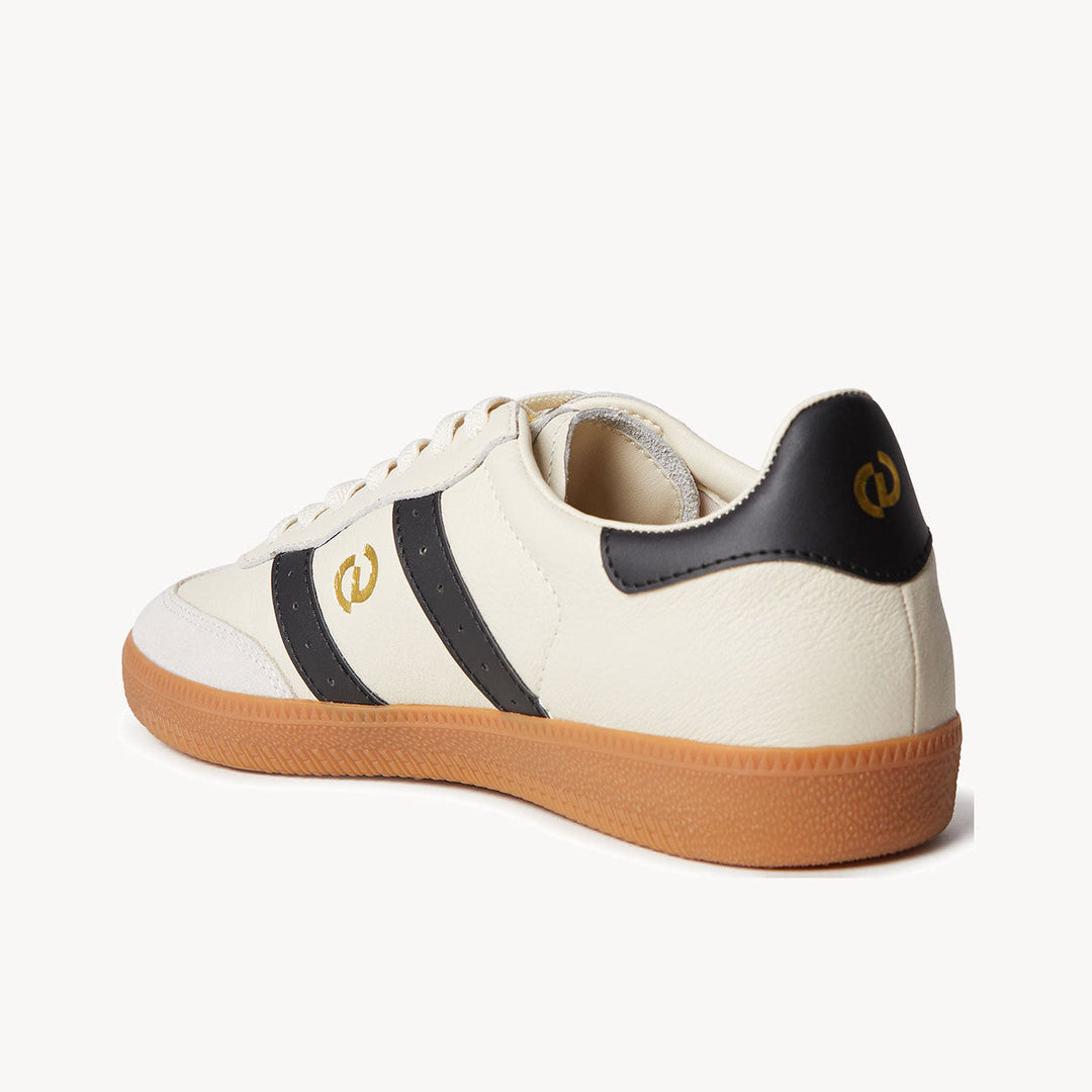 Goodsole Parallel Ivory / Black Suede | Merchants Homewares