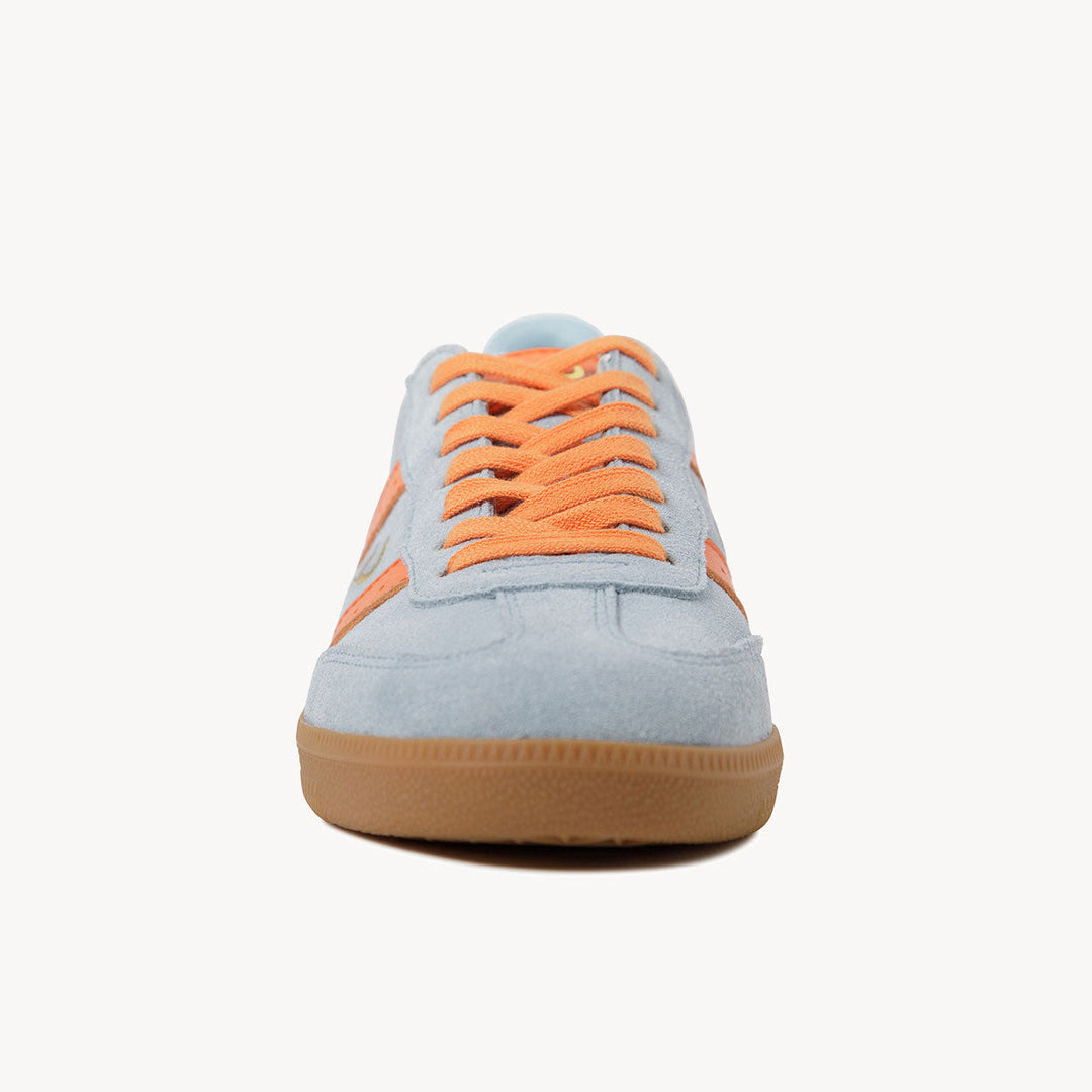 Goodsole Parallel Pale Blue Soft Suede / Orange Leather | Merchants Homewares