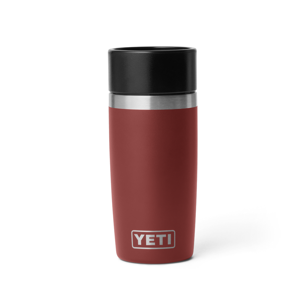 Yeti Rambler 12oz Travel Bottle in Stag Red, front view | Merchants Homewares