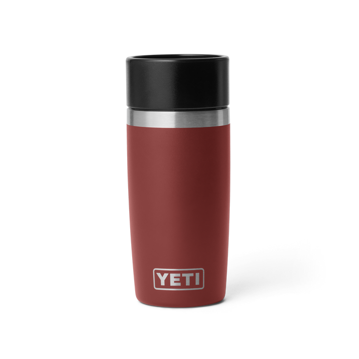 Yeti Rambler 12oz Travel Bottle in Stag Red, front view | Merchants Homewares