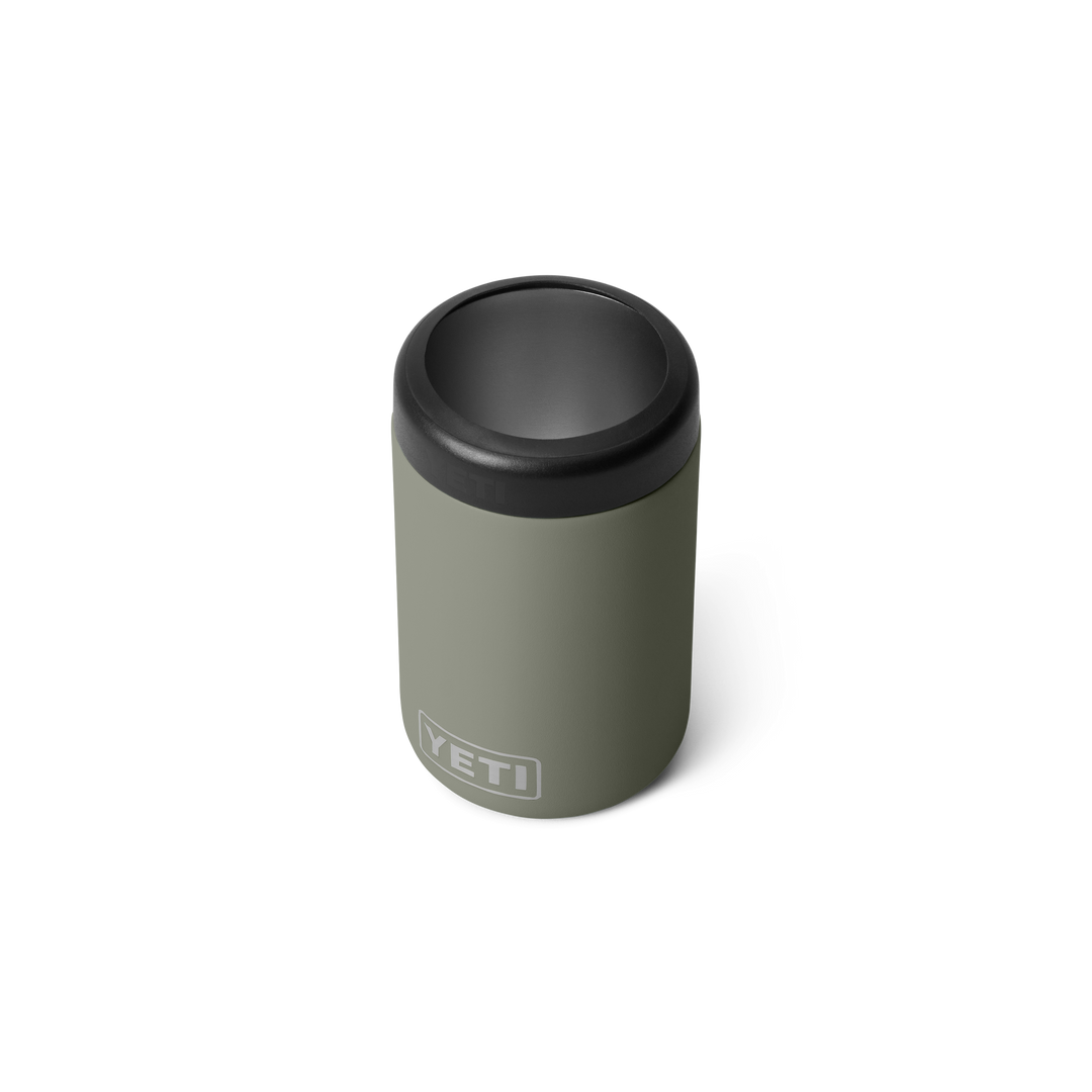 Yeti Rambler 375mL Colster can insulator in Pampa Green, three-quarter view | Merchants Homewares