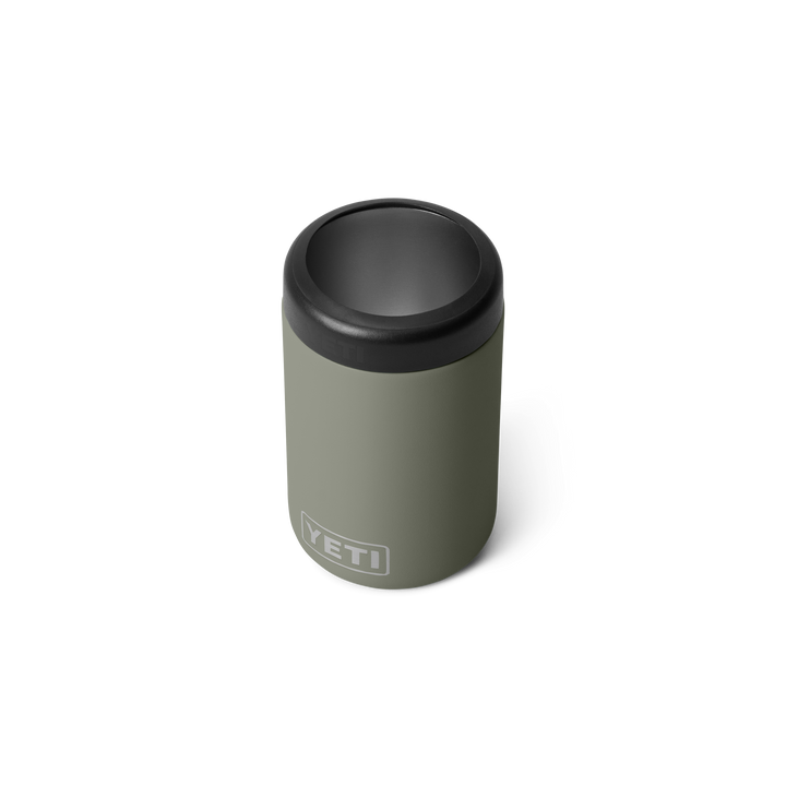 Yeti Rambler 375mL Colster can insulator in Pampa Green, three-quarter view | Merchants Homewares
