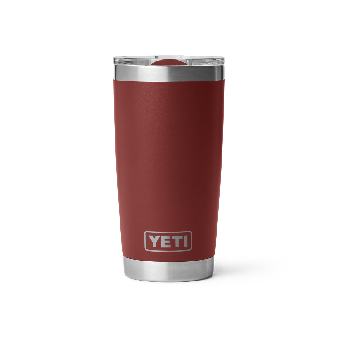 Yeti Rambler 20oz Tumbler in Stag Red, front view | Merchants Homewares