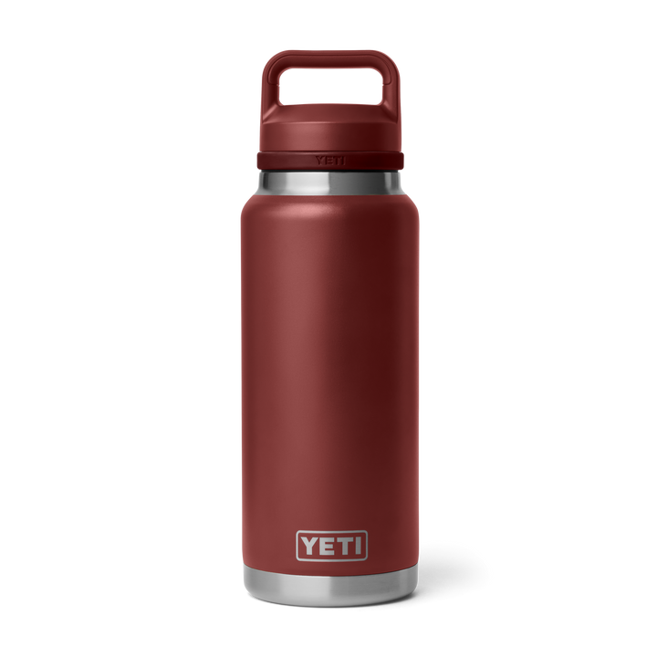 Yeti Rambler 36oz Chug Bottle in Stag Red, front view | Merchants Homewares