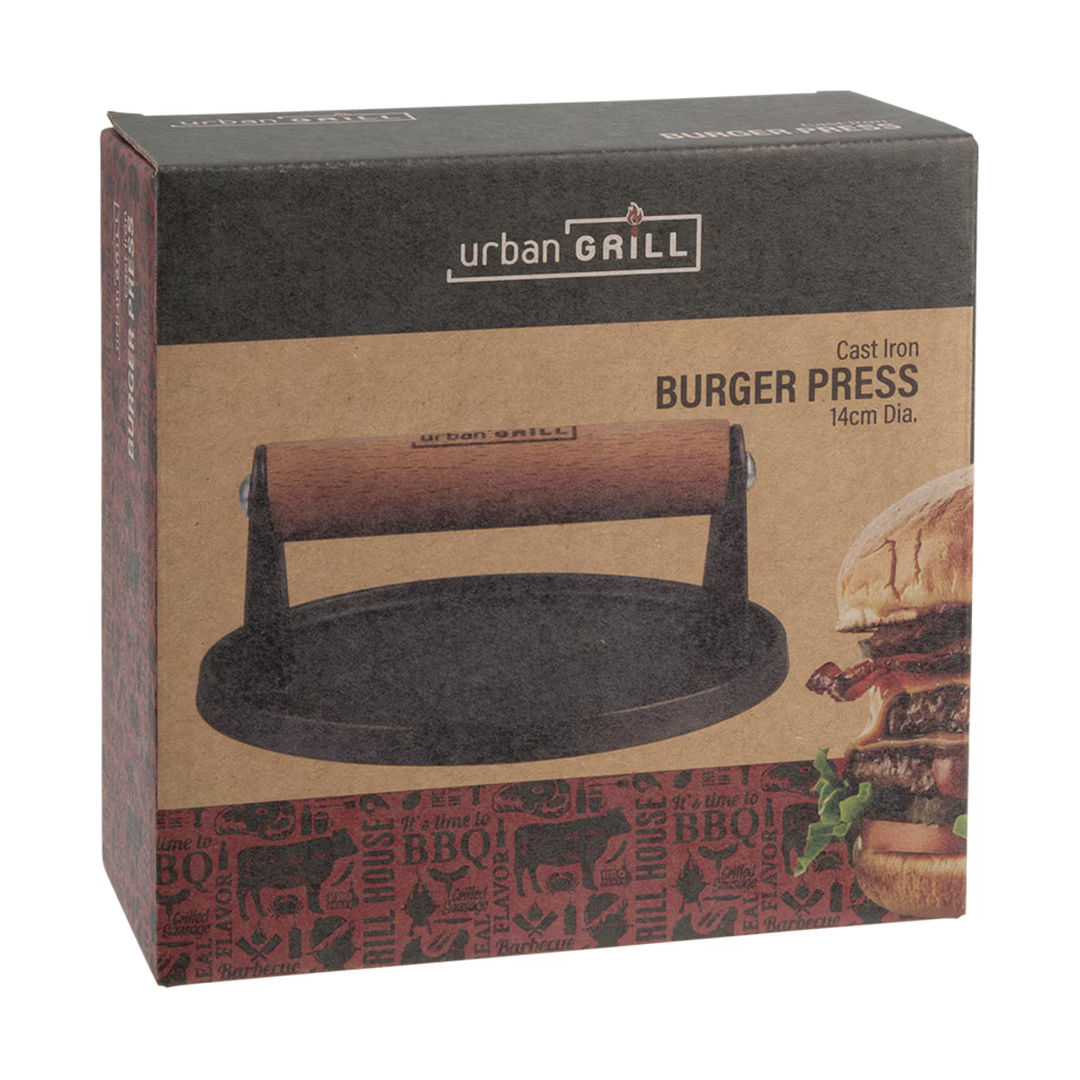 Urban Grill | Cast Iron Burger Press 14.5cm