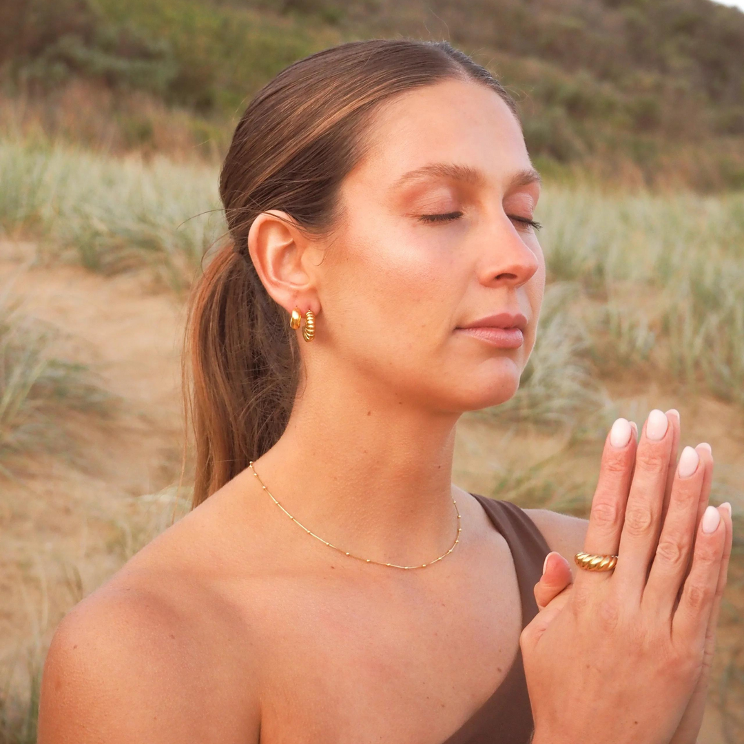 Alesi Shiloh Necklace Gold Lifestyle | Merchants Homewares