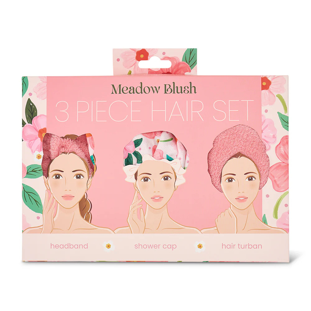 Annabel Trends 3PC Hair Set Meadow Blush | Merchant Homewares