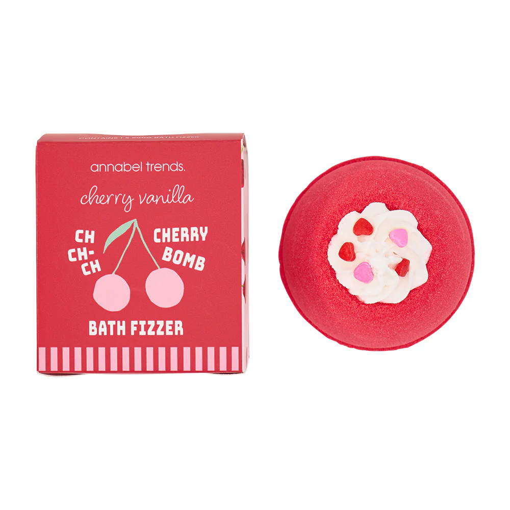Annabel Trends Bath Fizzer Cherry and Vanilla | Merchant Homewares