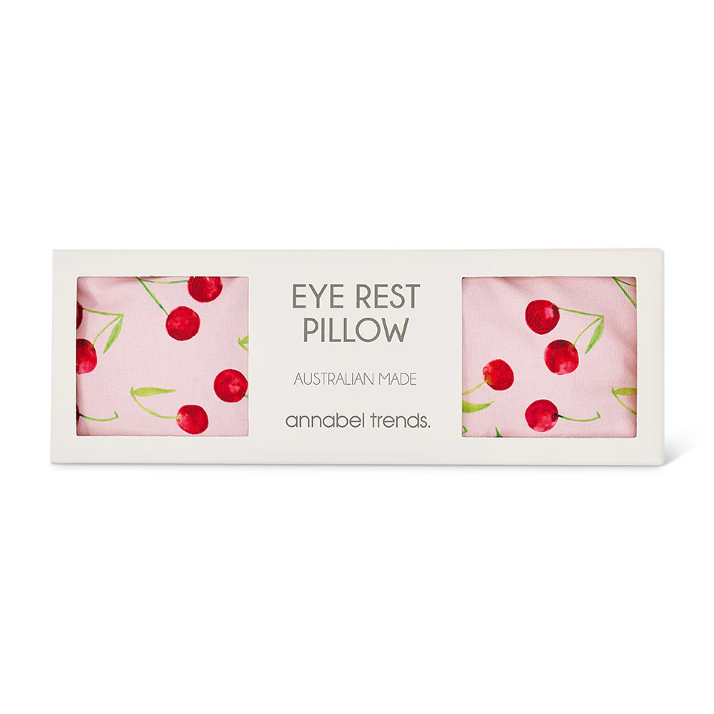 Annabel Trends Cotton Eye Rest Cherrylicious | Merchant Homewares