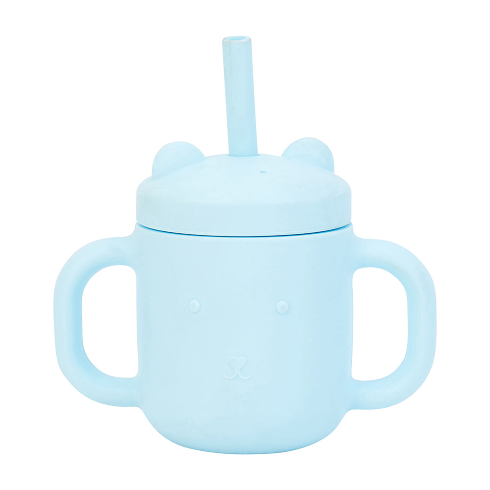 Annabel Trends Mini Sippi Bear with Handles Iced Blue | Merchants Homewares