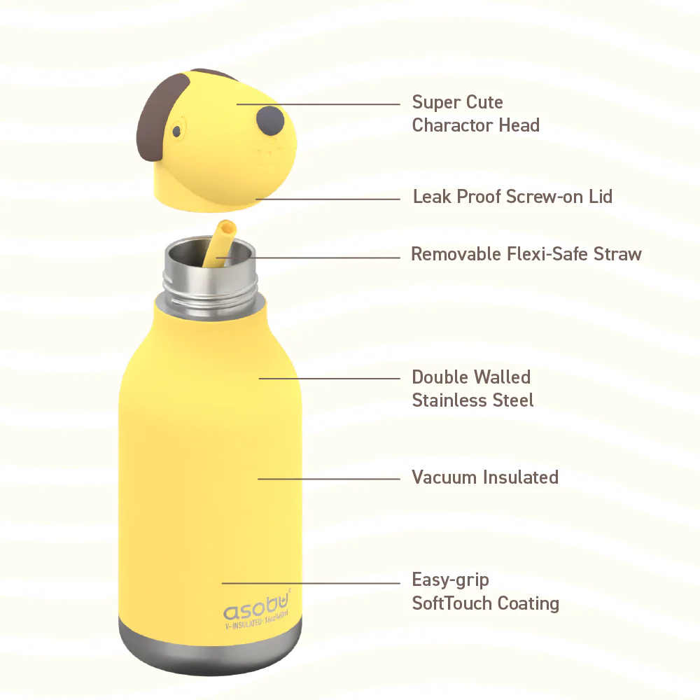 AsobuBestie Bottle Doggie Features | Merchants Homewares