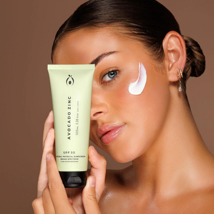 Avocado Zinc SPF 50 Natural Physical Sunscreen Lifestyle | Merchants Homewares