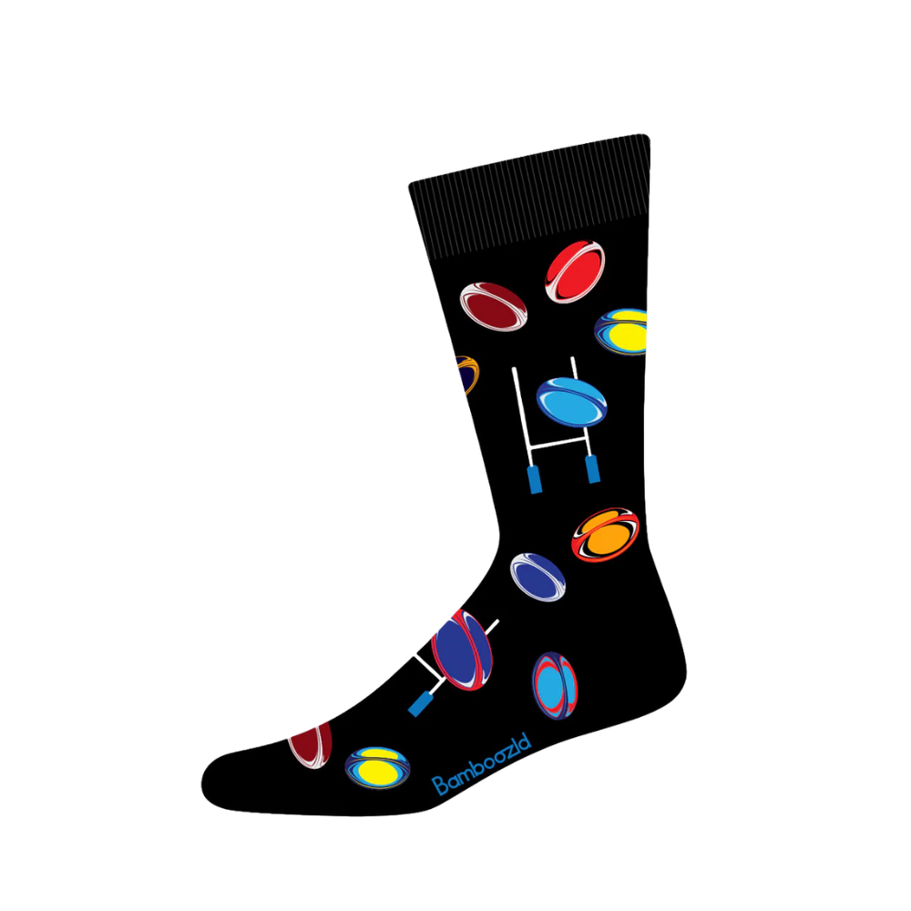 Bamboozld Mens Bamboo Sock Rugby | Merchants Homewares