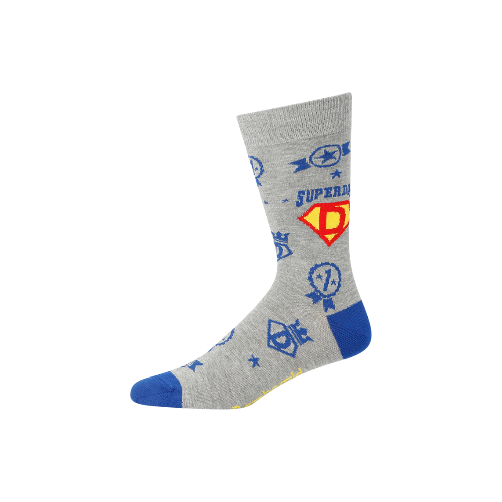 Bamboozld Mens Bamboo Sock Superdad | Merchants Homewares