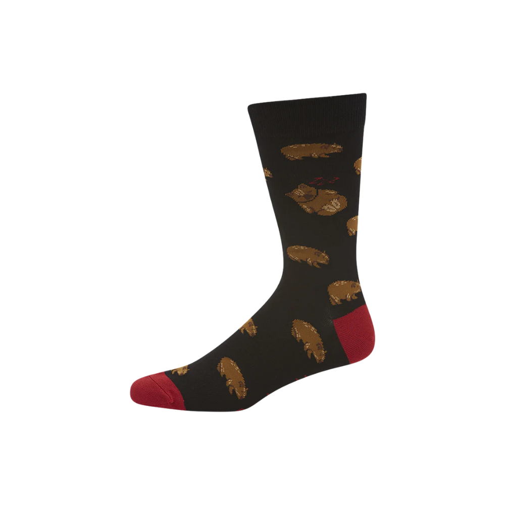 Bamboozld Mens Bamboo Sock Wally Wombat | Merchants Homewares
