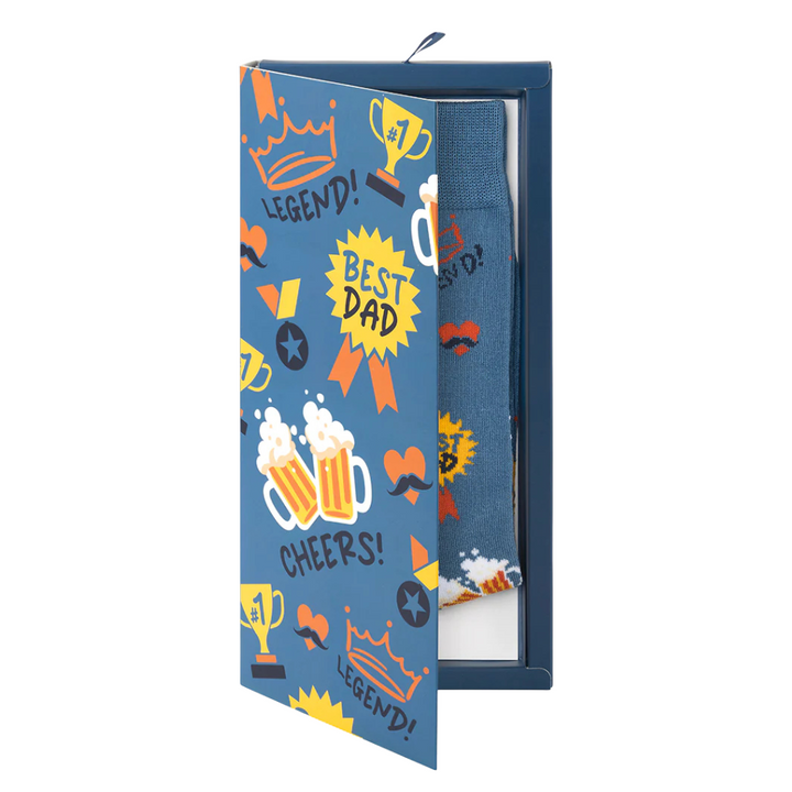 Bamboozld Mens Sock Card Best Dad | Merchants Homewares