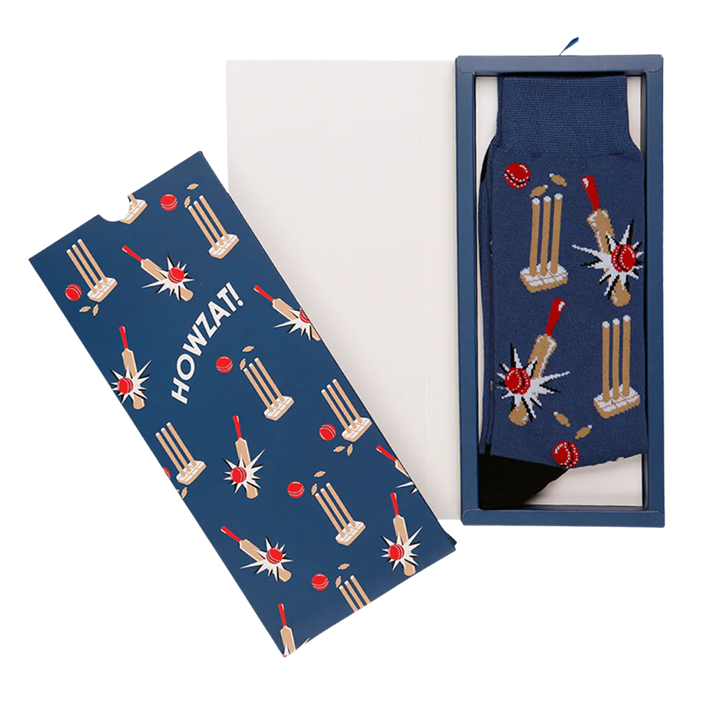 Bamboozld Mens Sock Card Howzat | Merchants Homewares