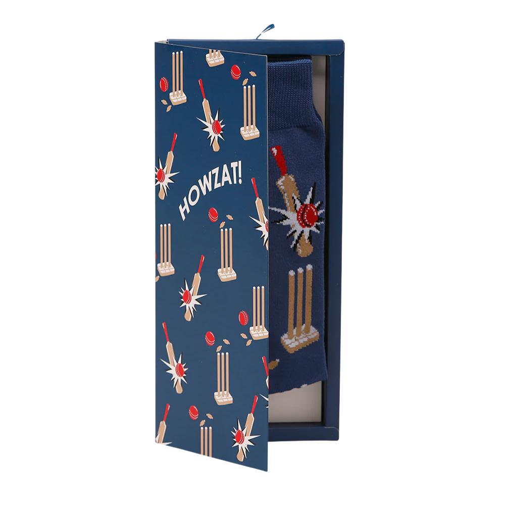 Bamboozld Mens Sock Card Howzat | Merchants Homewares
