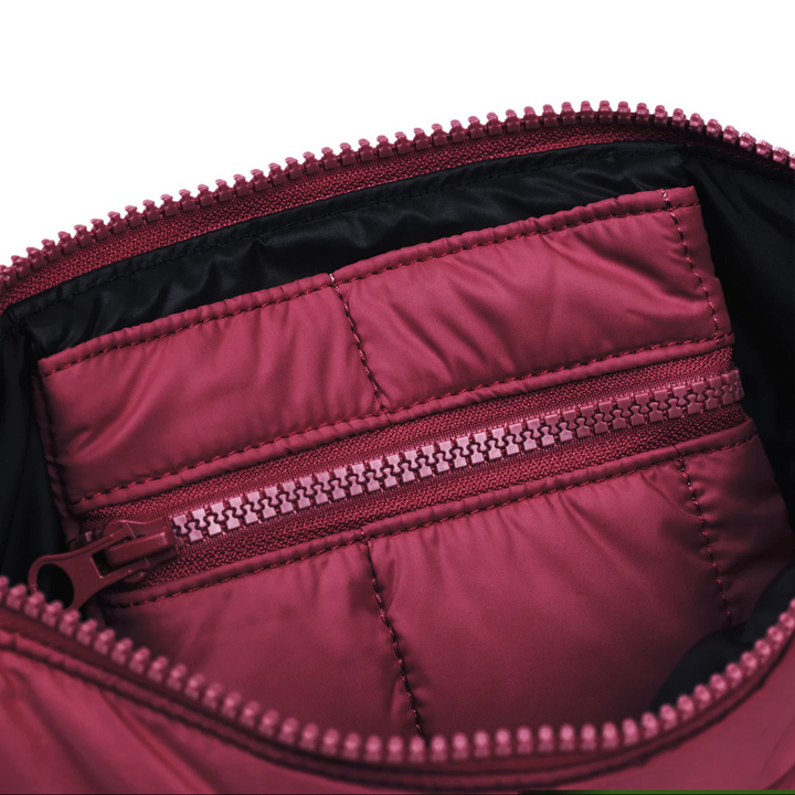 Base Supply Stash Base Crossbody Burgundy Inner Pocket | Merchants Homewares