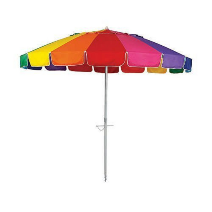 Beach Kit Beach Umbrella Rainbow Multicolour | Merchants Homewares