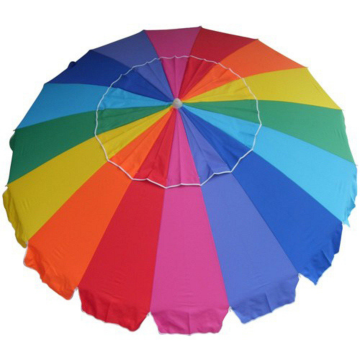 Beach Kit Beach Umbrella Rainbow Multicolour | Merchants Homewares