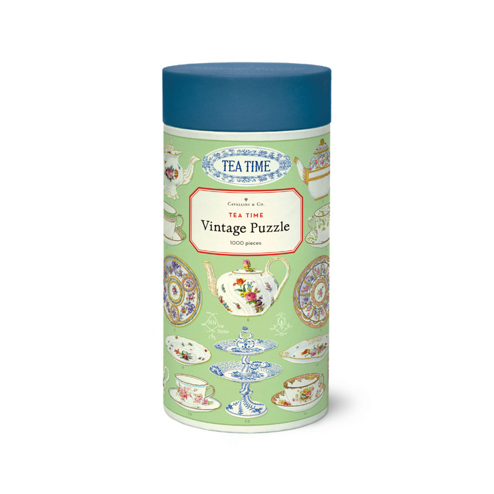 Bobangles Cavallini Tea Time Puzzle 1000pc | Merchants Homewares