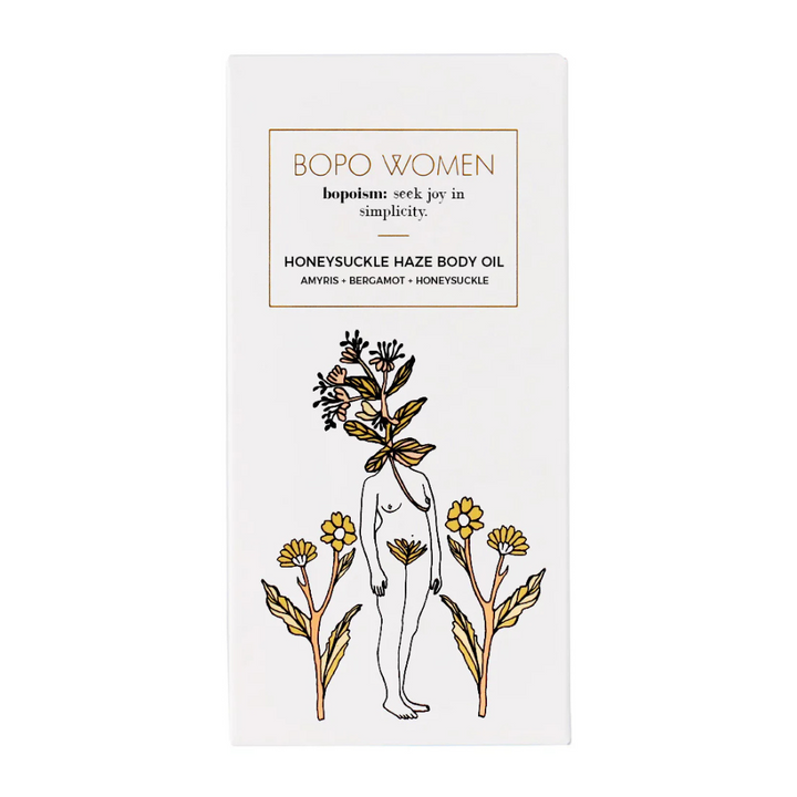Bopo Women Body Oil Honeysuckle Haze | Merchants Homewares