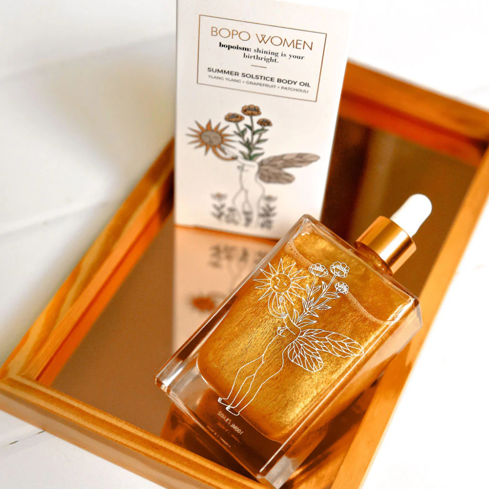 Bopo Women Body Oil Summer Solstice Lifestyle | Merchants Homewares