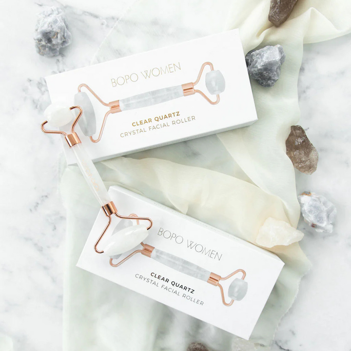Bopo Women Facial Roller Clear Quartz | Merchants Homewares