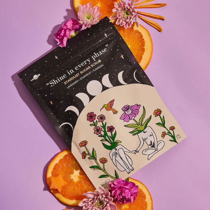 Bopo Women Sugar Scrub Stardust Lifestyle | Merchants Homewares