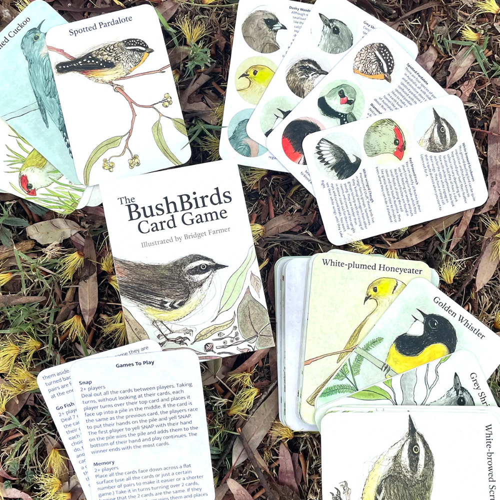 Bridget Farmer The Bush Birds Card Game Lifestyle | Merchants Homewares