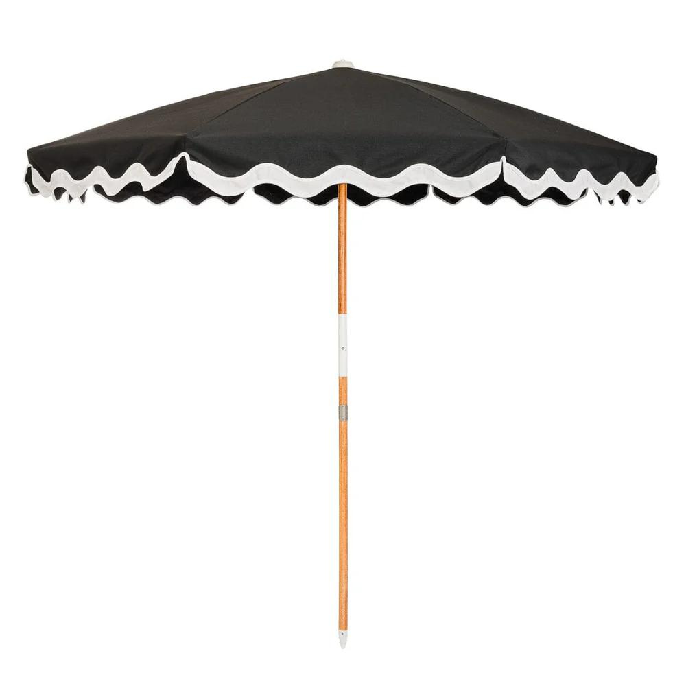 Business & Pleasure Co Amalfi Umbrella Rivie Black | Merchants Homewares