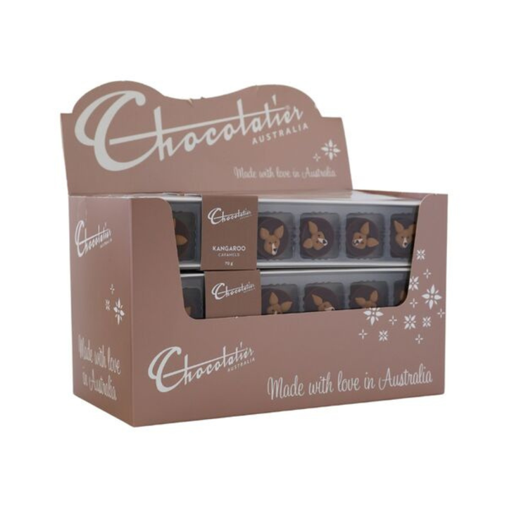 Chocolatier Kangaroo Caramels 6 Pack 70g | Merchant Homewares