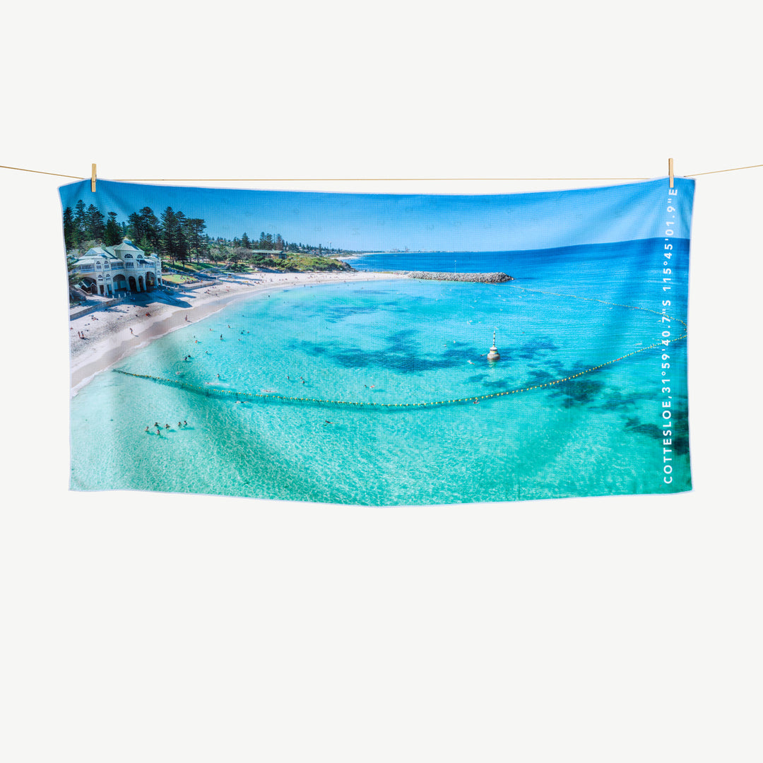 Destination Label Destination Towels Cott Cove Open | Merchants Homewares