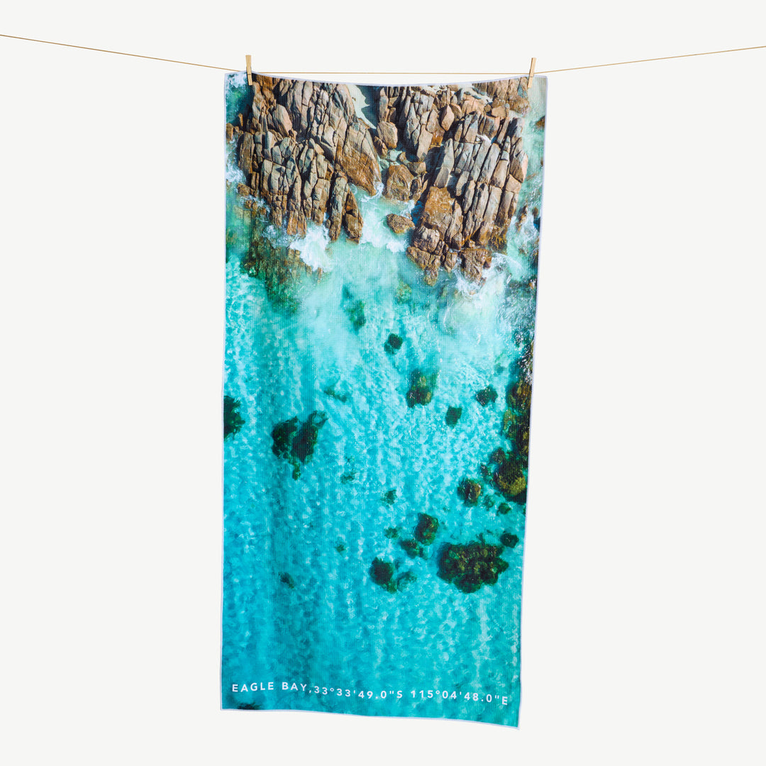 Destination Label Destination Towels Eagle Rocks Open | Merchants Homewares