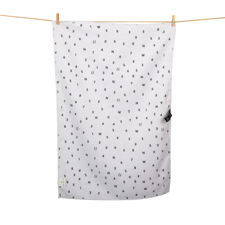 Destination Label Tea Towel Pristine Dunsborough Back | Merchants Homewares