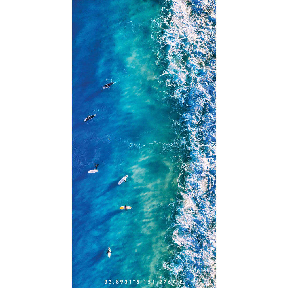 Destination Label Destination Towels Blue Boards | Merchants Homewares