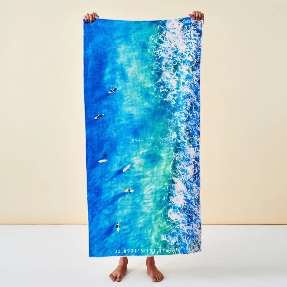 Destination Label Destination Towels Blue Boards | Merchants Homewares