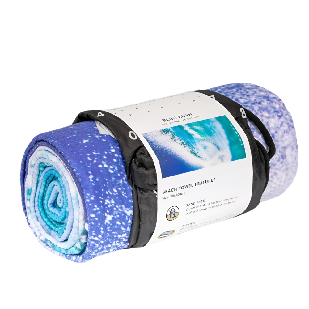 Destination Label Destination Towels Blue Rush | Merchants Homewares