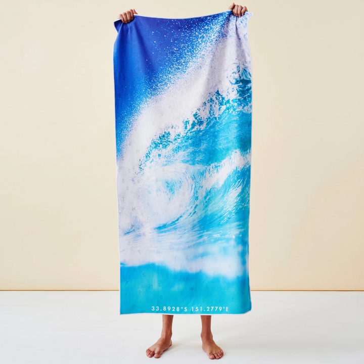 Destination Label Destination Towels Blue Rush | Merchants Homewares